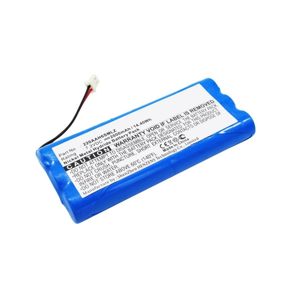 Batteries N Accessories BNA-WB-H1814 Speaker Battery - Ni-MH, 7.2V, 2000 mAh, Ultra High Capacity Battery - Replacement for ClearOne 220AAH6SMLZ Battery