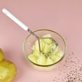 thumbnail image 4 of Machacador de patatas prensado, purificador, acero inoxidable, utensilio doméstico, empujador de patatas, triturador de patatas, gadget de cocina, 4 of 7