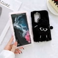thumbnail image 5 of Allytech Faux Furry Case Cover for Samsung Galaxy S23, Girly Fuzzy Faux Fur Protective Anti-Scratch Cute Cover Case for Girls Women - Black, 5 of 5