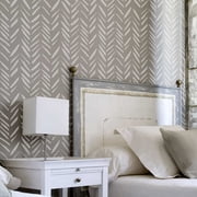 Brushstrokes Wall Stencil