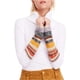 thumbnail image 2 of Free People suéter con puños mixtos para mujer, color blanco roto, extra pequeño Free People Pull-over, 2 of 2