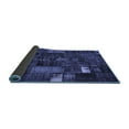 thumbnail image 2 of Ahgly Company Indoor Rectangle Patchwork Blue Transitional Area Rugs, 8' x 10', 2 of 4