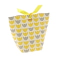 thumbnail image 5 of Bolsas de regalo únicas de 10 piezas, empaquetado de regalo con bufanda en naranja y gris, 5 of 5