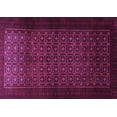 thumbnail image 1 of Ahgly Company Indoor Rectangle Persian Purple Traditional Area Rugs, 5' x 8', 1 of 4