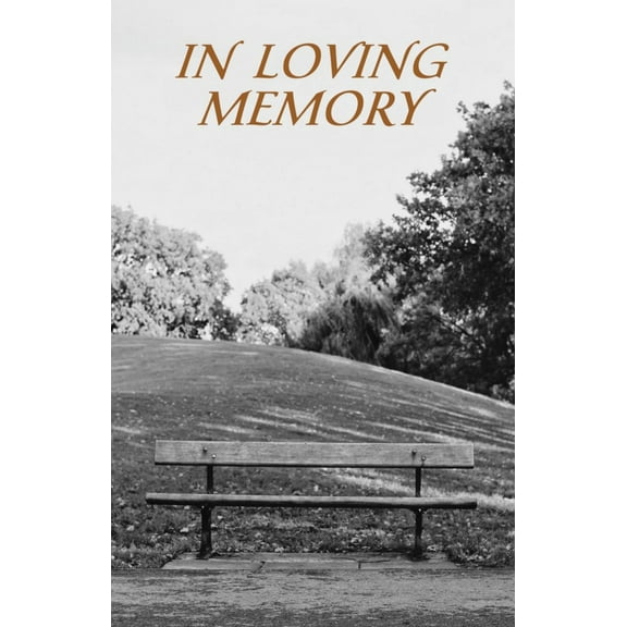 B&H Publishing 36299X Bulletin - In Loving Memory - Pack of 100