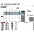 thumbnail image 2 of Malla Mosquitera Plastica Gris 0.60 Mt Fiero 44957 Fiero TEMO-06PG, 2 of 2