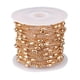 thumbnail image 2 of 1 rollo de cadena de cable de 5 eslabón con , DIY, collar, tobillera, vestido de joyería, accesorios decorativ Sunnimix Cadena de cable, 2 of 7