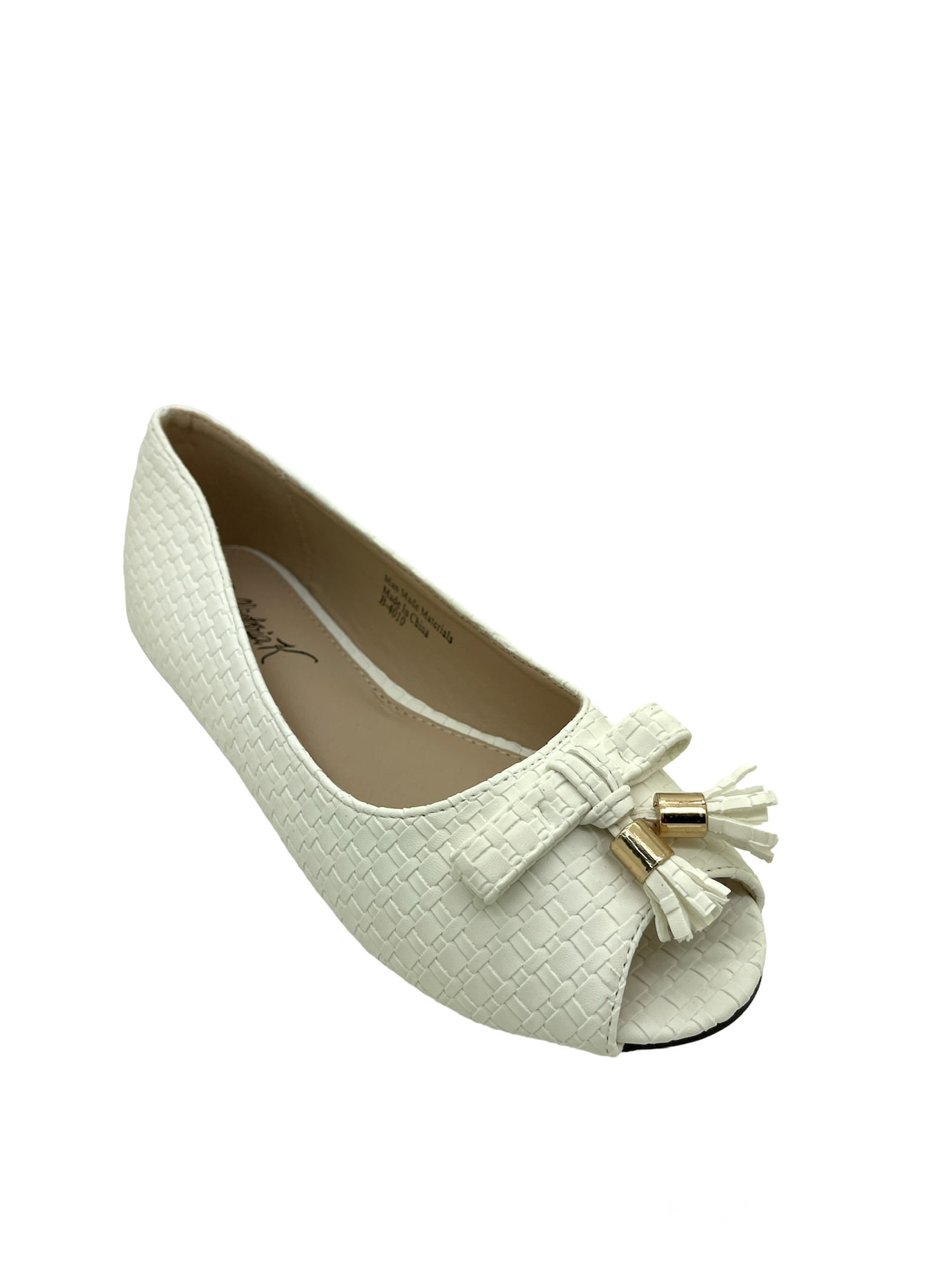 Women's Fashion Comfort Open Toe Flats W/Tassle