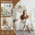thumbnail image 3 of Adult Bean Bag Chair with Armrests – Oversized Ergonomic Lounge Sofa for Living Room & Bedroom Comfort, 3 of 9
