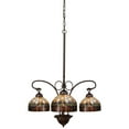 thumbnail image 2 of 24 Inch Wide tiffany candice 3 lt Chandelier, 2 of 2