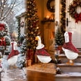 thumbnail image 6 of Bcylexb Porch Goose Outfits, Stylish Summer Fall 23" Goose Costume Holiday Goose Clothing for Porch Party Yard Lawn Garden Decor Statue Accessories, 6 of 6