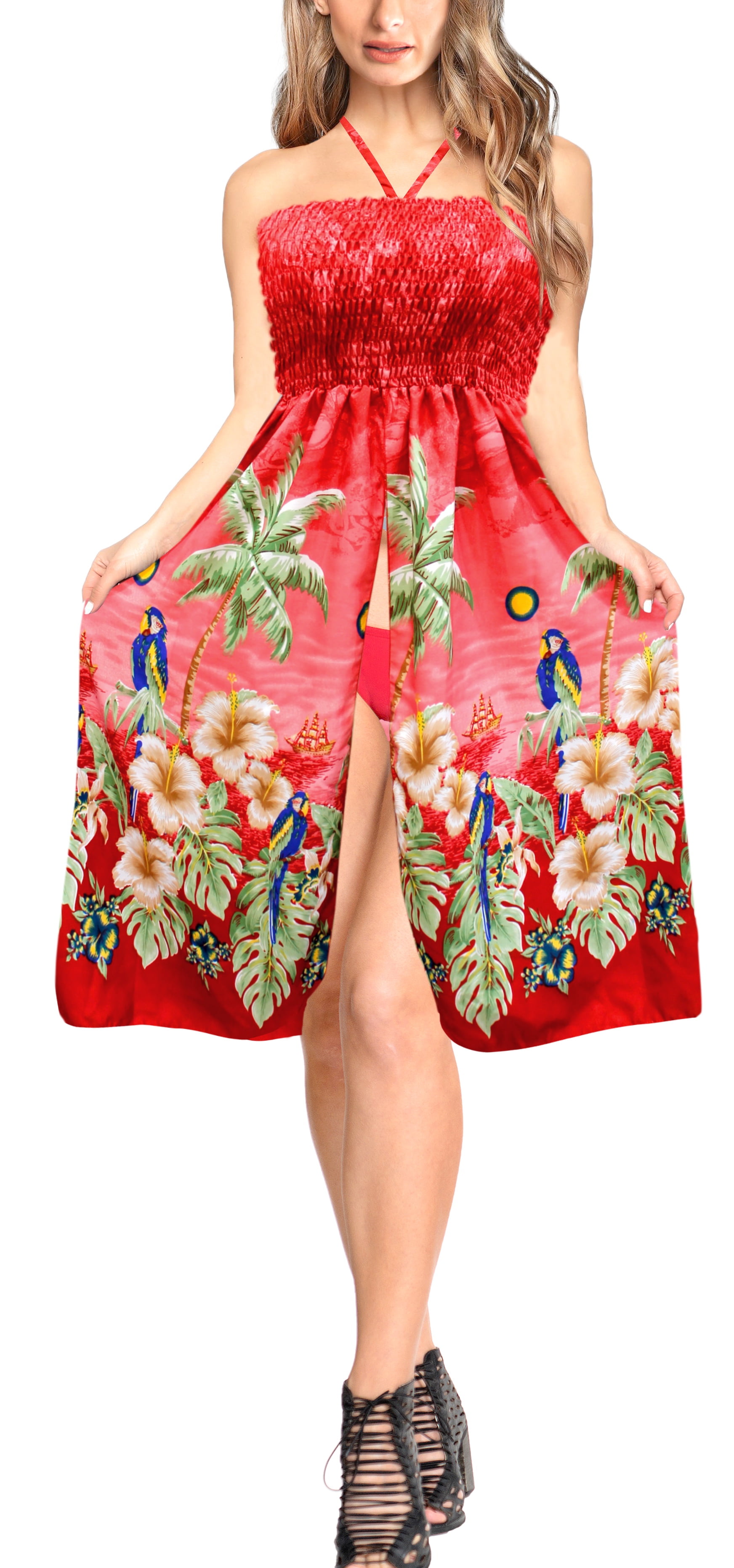 halter top beach dresses