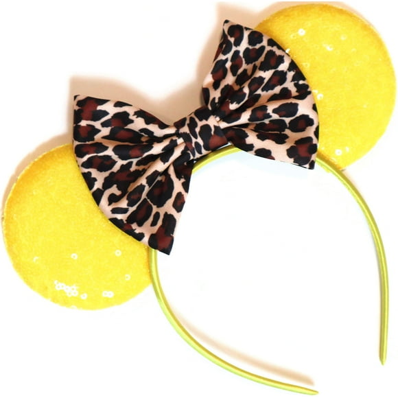 Get your Lion King-inspired yellow Minnie ears now! Perfect for Animal Kingdom excursions.