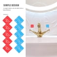 thumbnail image 4 of 5 Pairs Self-Adhesive Acrylic Hot and Cold Stickers Hot and Cold Signs for Faucet Sinks, 4 of 9