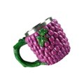 thumbnail image 1 of Cateissary Divertida taza de fruta vegetal personalidad creativa en forma de 3D taza de agua taza de cerveza calabaza amarga uva maíz beber café Barra de herramientas Numero 3, 1 of 6