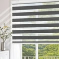 thumbnail image 1 of Zebra Blinds for Windows Cordless Window Shades Stop Light Filtering Roller Windows Shades Roller Indoor Blinds for Kitchen Bathroom Windows &#W x &#H in (W cm x H cm), 1 of 7