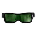 thumbnail image 1 of SMihono Bluetooth LED Glasses, Bluetooth APP Connected Smart Light Up Glasses Customized LED Dynamic-pixel USB Rechargeable For Party Club DJ For Party Supplies Party Home Decoration on Clearance, 1 of 2