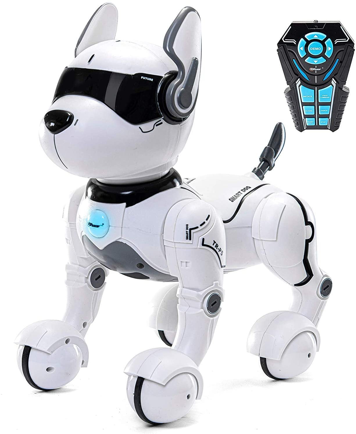 Remote Control Robot Dog Toy For Kids Interactive Smart Dancing To Beat Puppy Robot Act Like Real Dogs Gift Toy For Girls Boys Ages 2 3 4 5 6 7 8 9 10 Years Walmart Com
