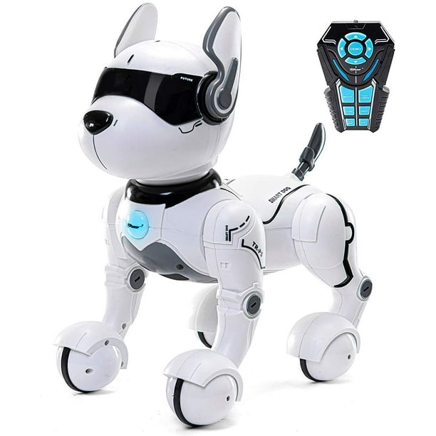 Remote Control Robot Dog Toy For Kids Interactive Smart Dancing To Beat Puppy Robot Act Like Real Dogs Gift Toy For Girls Boys Ages 2 3 4 5 6 7 8 9 10 Years Walmart Com