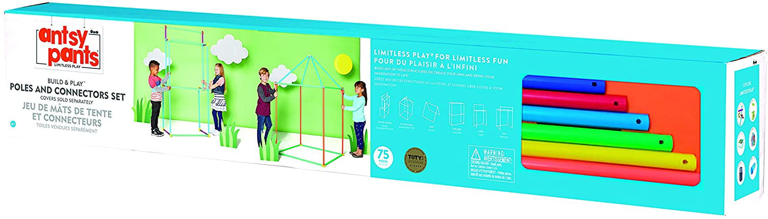 Antsy Pants Build & Play Unicorn Kit Poles Connectors Fabric Crafts for sale online 