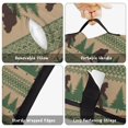 thumbnail image 4 of Bigfoot and Tree Brown Pattern Teens Toddler Nap Mat with Pillow, Sleeping Mat Bag for Preschool Daycare 59"x22", 4 of 4