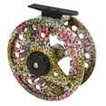 thumbnail image 4 of 7/8 Fish Skin Pattern Fly Fishing Reel Aluminum Alloy Left Right Hand Practice Fly Reel for Freshwater Saltwater, 4 of 14