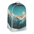 thumbnail image 2 of HELLHERO Golden Mountain Pattern 1Pcs Coffee Machine Dust Cover, Reusable Blender Cover for Kitchen, 2 of 6