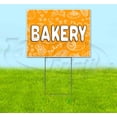 thumbnail image 1 of Bakery (18" x 24") Yard Sign, Includes Metal Step Stake, 1 of 6