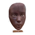 thumbnail image 4 of Tablero de práctica de maquillaje de ojos de silicona 3D con soporte para estudiantes y maquilladores. Estilo D, 4 of 9