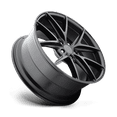 thumbnail image 2 of Niche 1PC Aluminum Rim M117 MISANO 18X8in Matte Black Finish, M117188051+40, 2 of 3