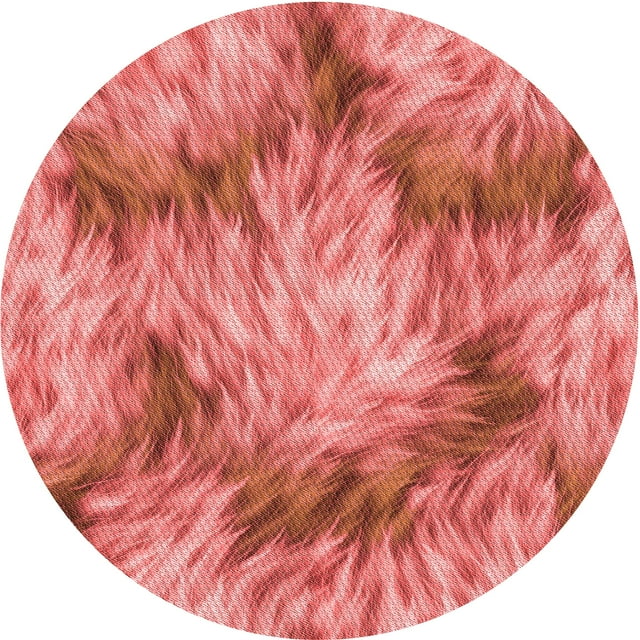 Ahgly Company Tapis d'Intérieur Carré à Motifs Camion de Pompiers Rouge, 3 Pieds Carré