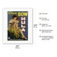 thumbnail image 2 of Clara Bow in Hula - Hula Romance of Hawaii by Armine von Tempski - Vintage Film Movie Poster by Morgau c.1927 - Fine Art Rolled Canvas Print (Unframed) 16in x 20in, 2 of 4