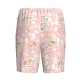 thumbnail image 4 of Picia Easter Bunny Pajama Shorts for Men, Men's Pajama Bottoms, Sleepwear,Short Pajama Pants-4X-Large, 4 of 9