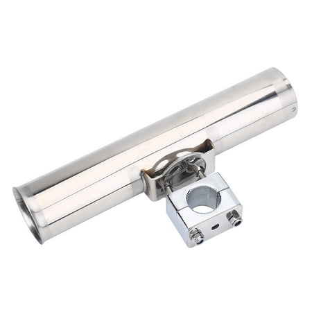 Fishing Rod Holder - Clamp On Fishing Rod Holder For Rails Stainless Steel Boat Fishing Rod Pole Holder Clamp Support Stand Mount