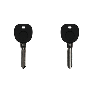 Replacement Transponder B111 Ignition Car Key for 2012 Chevrolet Impala Part number 23372322 Chip ID 46 (Circle ) Pack of 2