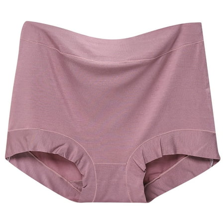 Rbaofujie Panties for Women Pack Lace Womens Underwear Cotton High Waist Underwear for Full Coverage Soft Comfortable Briefs Panty Gold