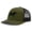 Loden Black, variant on Richardson Trucker Hat Angus Bull Embroidery Animal Name Polyester Baseball Mesh Cap Snaps - Heather Gray/Black, Design Only