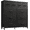 Black, variant on 10 Drawer Dresser for Bedroom, Fabric Storage Tower with Wood Top, Large Capacity 39.4" Tall Chest of Drawers for Living Room Hallway Home Office