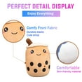 thumbnail image 5 of Juguete De Peluche De Té De Burbujas De 24Cm/ 35Cm, Muñeco Suave De Té De La Leche, Almohada Con Forma De Taza De Té, Cojín, Juguetes Para Niños, Regalo De Cumpleaños Yuarrent FN007163-04, 5 of 5