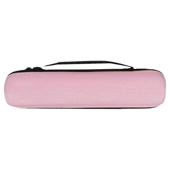 Flat Iron Travel Case Waterproof Heat Resistant Curling Iron Pouch Pink Hair Styling Tool Organizer