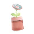 thumbnail image 3 of Mini humidificador Humidificador Humidificador Muto en forma de flor 260 ml de lámpara nocturna portátil Difusor de aceite esencial para la oficina Rosa, 3 of 8