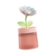 thumbnail image 3 of Mini humidificador de aire con diseño de flor, silencioso, portátil, de escritorio Rosa, 3 of 9