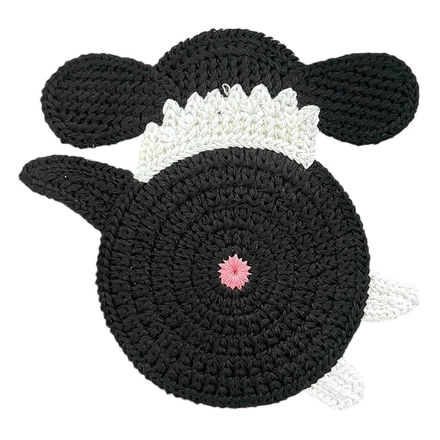 zhangmingg Créatures Adorables Protecteurs de Boissons Napperons Doux pour Table à Manger Colorés