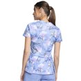thumbnail image 3 of Tooniforms Scrubs Top For Women V-Neck TF756, L, Dumbo Believe, 3 of 6