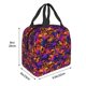 thumbnail image 3 of Easygdp Skull Bolsa Térmica Premium - Tela Oxford Impermeable, Gran Capacidad, Bolsillo Frontal, Unisex para Trabajo, Escuela, Actividades al Aire Libre y Picnics, 3 of 8