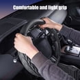 thumbnail image 4 of RKSTN Steering Housse de Roue Voiture Steering Housse de Roue Hiver Texture Cuir Fin Antidérapant Voiture Steering Housse de Protection Roue Général, 4 of 5