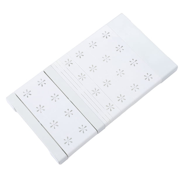 Tablette de Placard Rétractable à Tension, Tablette de Placard Extensible à Capacité de Charge de 20 kg pour Armoires et Salles de Bain