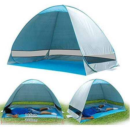 Play Tent Canopy Tent Automatic Pop Up Instant Portable Outdoors Beach Tent Large by