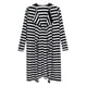 thumbnail image 1 of para proteger de Punto Cardigan Suéter para Oficina Tejido Suave Ropa de Mujeres Raya, 1 of 7