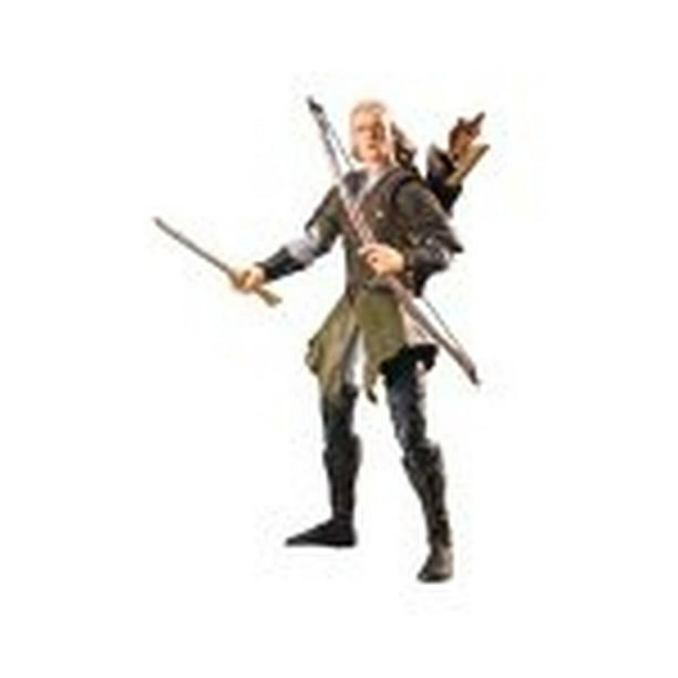 lord of the rings trilogy legolas with rohan armor action figure